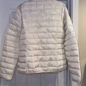 True religion jacket white size XL with rose gold hardware